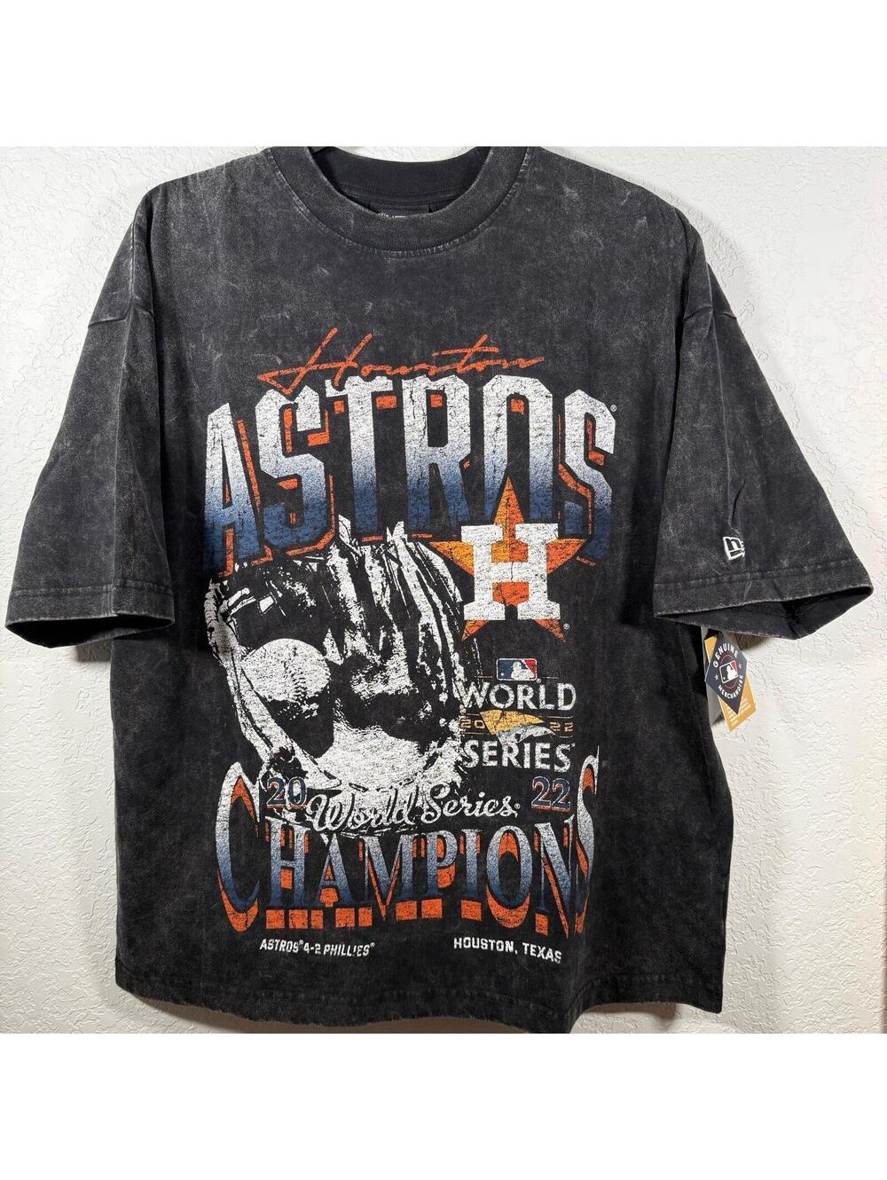 New Era Houston Astros 2022 World Series Champions T-Shirt